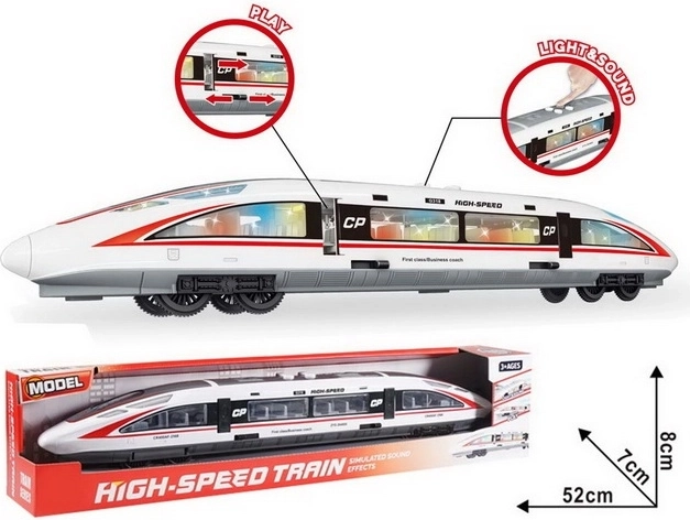Παιδικό τρενάκι Hi-SPEED με φως και ήχο