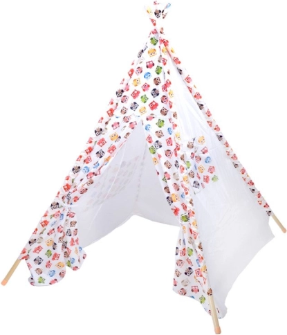 Παιδική σκηνή teepee «Χαρούμενες κουκουβάγιες»