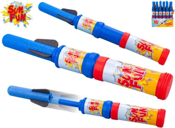 Sun Fun αεροκίνητος πύραυλος 35 cm – σετ 18 τεμ.