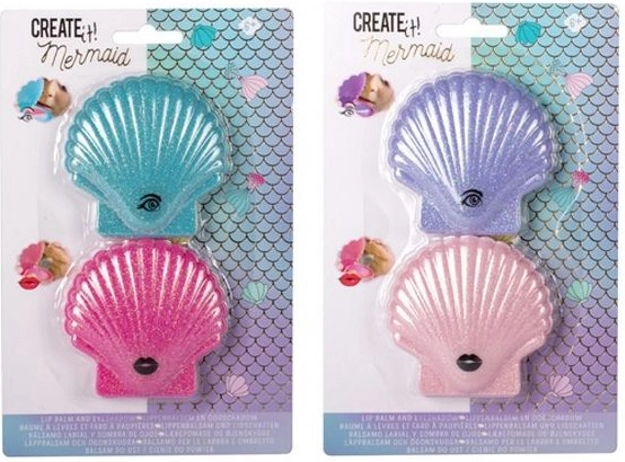Create It! κοχύλι θάλασσας – παιδικό σετ μακιγιάζ Mermaid