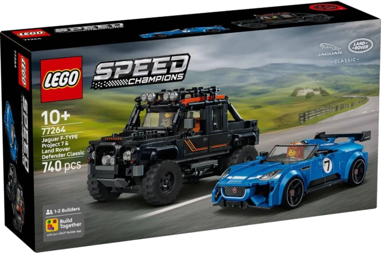 LEGO Speed Champions Jaguar Project 7 και Land Rover Defender