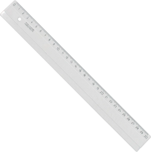 Διαφανής χάρακας 30 cm KOH-I-NOOR