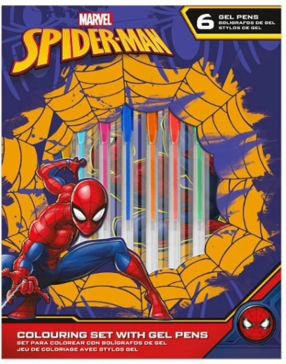 Δημιουργικό σετ MARVEL SPIDER-MAN – σημειωματάριο και gel στυλό