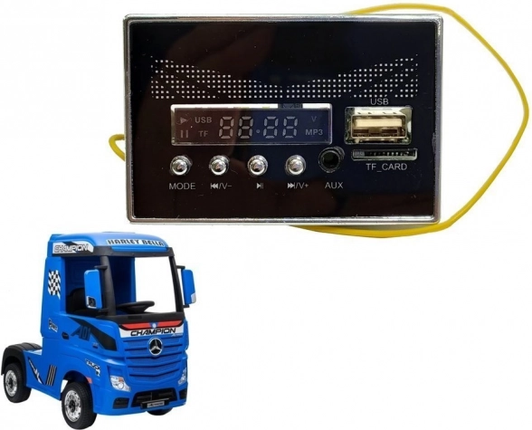 Μουσικό πάνελ για ηλεκτρικό αυτοκίνητο ACTROS HL358