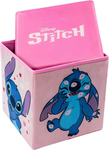 Σκαμπό με αποθηκευτικό χώρο Lilo και Stitch