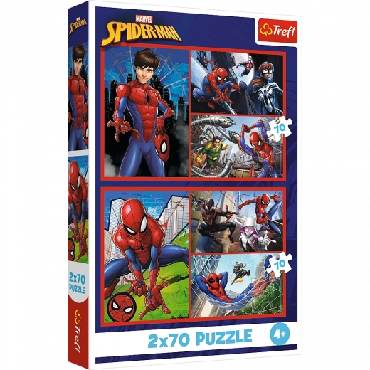 Παζλ 2x70 - Ιστορίες της Αράχνης Disney Marvel Spiderman