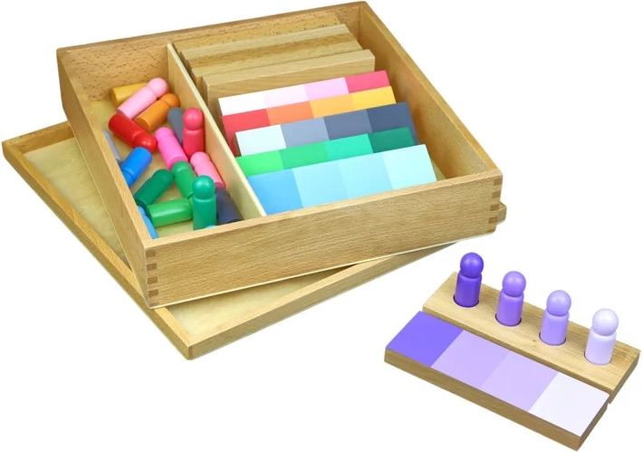 Moyo Montessori διαβαθμίσεις χρωμάτων – φιγούρες και πλακίδια