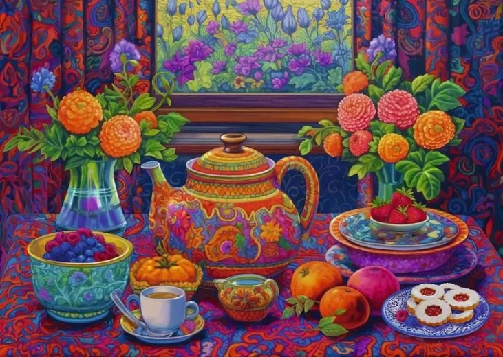 Παζλ Ravensburger Ώρα για τσάι XXL 300 κομμάτια