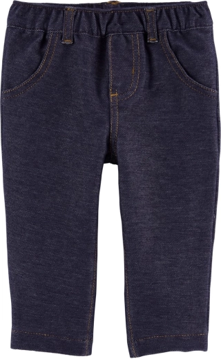 Κοριτσίστικο κολάν με όψη τζιν (denim) CARTER'S, νεογέννητο 56
