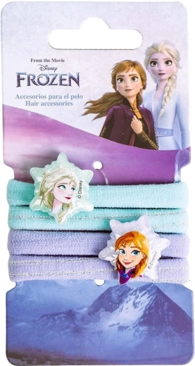 Σετ λαστιχάκια μαλλιών Frozen (4 τεμ.)