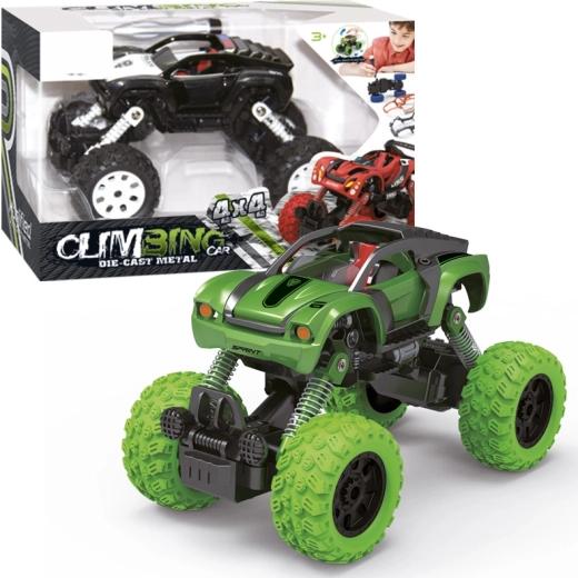 Βιδωτό αυτοκινητάκι 1:32 4WD με μηχανισμό έλξης Pull Back