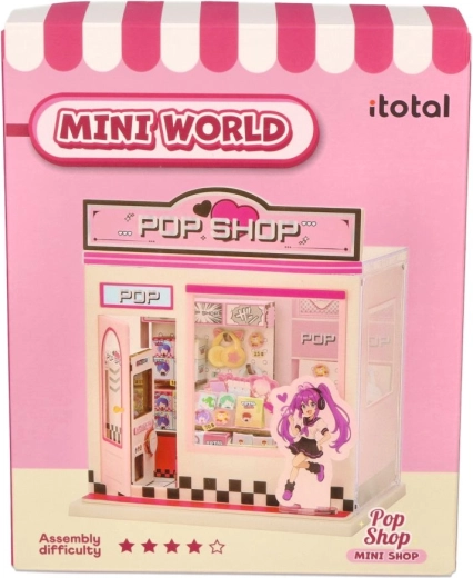 i-Total DIY μίνι διοράμα κατάστημα mini κόσμος pop