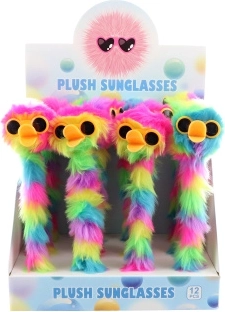 Λούτρινο στυλό Πάπια με γυαλιά