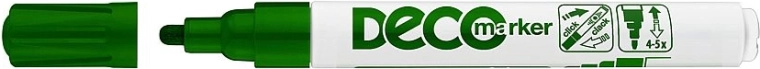 Διακοσμητικός μαρκαδόρος λάκας ICO Deco, πράσινος