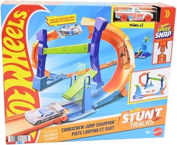 Hot Wheels άλμα-μάστερ στη σπείρα (loop)