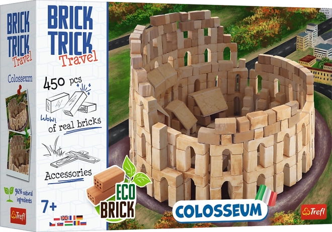Κατασκευαστικό σετ TREFL BRICK TRICK Travel Κολοσσαίο XL (450 τεμάχια)
