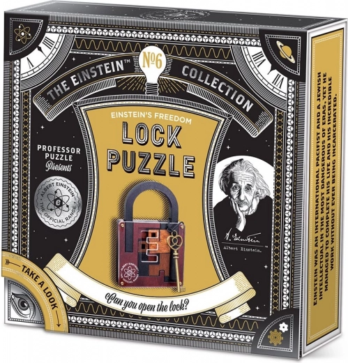 Professor Puzzle γρίφος Einstein: λουκέτο