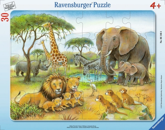 Παζλ Ravensburger Αφρικανικά ζώα 30 κομμάτια