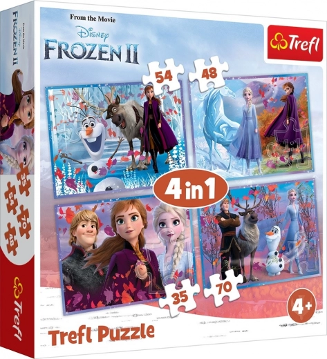 Παζλ 4σε1 FROZEN 2 – Ταξίδι στο Άγνωστο