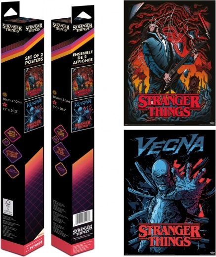 Μίνι σετ αφισών Stranger Things