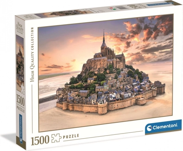 Παζλ 1500 κομματιών – The Mont Saint-Michel Rising (Clementoni)