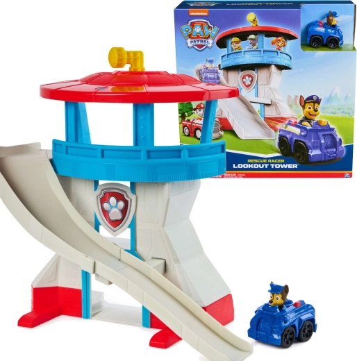 Πύργος με τσουλήθρα Paw Patrol με το όχημα του Chase από τη Spin Master