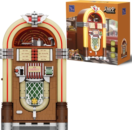 Pantasy ρετρό διαδραστικό jukebox από τουβλάκια (1273 τεμάχια)