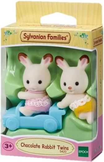 Δίδυμα σοκολατένια κουνελάκια SYLVANIAN FAMILIES