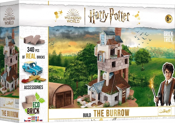 Κατασκευαστικό σετ Brick Trick Harry Potter – Το Λαγούμι της οικογένειας Weasley από αληθινά τούβλα