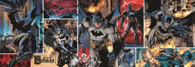 Πανοραμικό παζλ Clementoni Batman 1000 κομμάτια