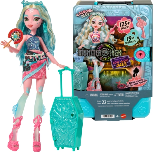 Monster High Lagoona Blue – βαλιτσάκι με μυστικά και αξεσουάρ 28 εκ.