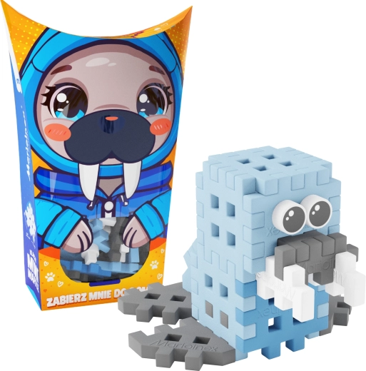 Κατασκευαστικό σετ Mini Waffle Pocket Pets θαλάσσιος ίππος