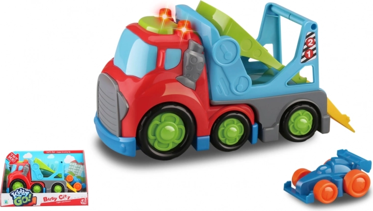 Kiddy Go! μεταφορικό αυτοκίνητο με φως και ήχο 19,5 cm