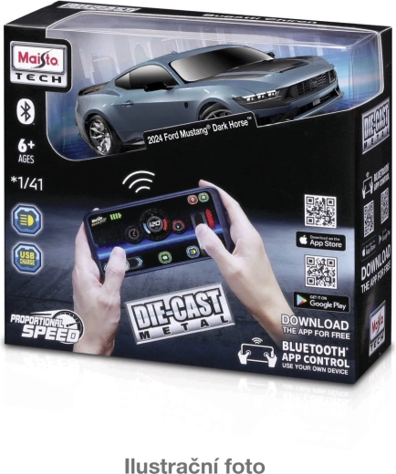 Maisto RC μεταλλικό μοντέλο 1:41 με χειρισμό Bluetooth και φώτα