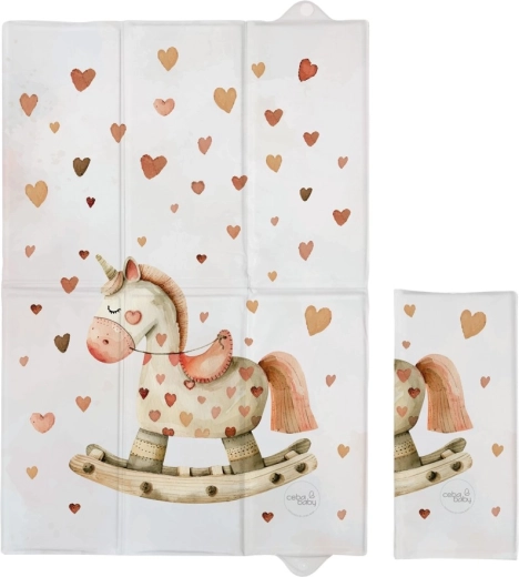 Ceba baby ταξιδιωτικό στρωματάκι αλλαγής πάνας basic rocking horse 60 × 40 cm