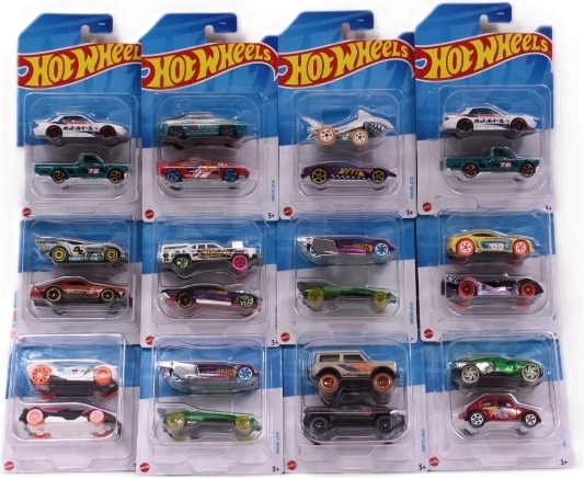 Διπλή συσκευασία αυτοκινητάκια Hot Wheels