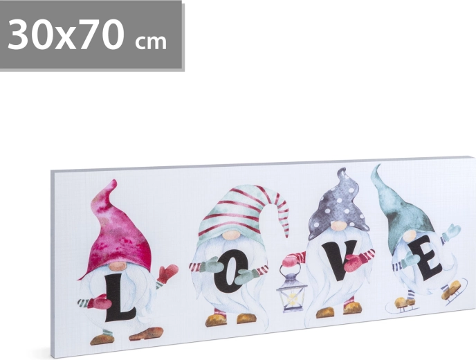 LED επιτοίχιος πίνακας LOVE