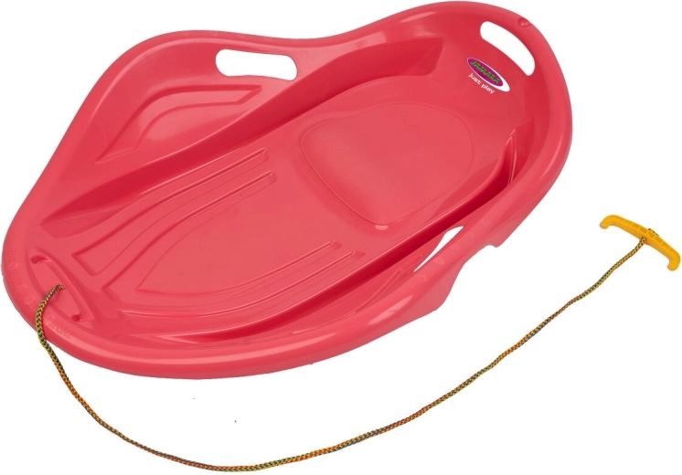 Έλκηθρο Snow Play Speed 78 cm σε παστέλ κόκκινο