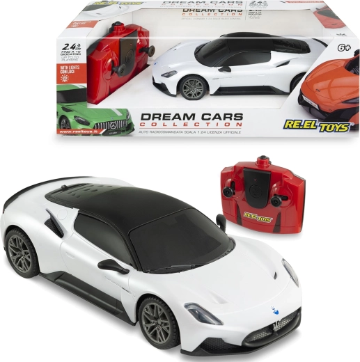 Τηλεκατευθυνόμενο αυτοκίνητο RC Maserati MC20 1:24 λευκό 17 cm