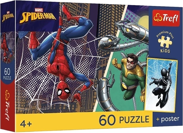 Puzzle Premium Plus kids Marvel: Υπερηρωική μέρα 60 κομμάτια