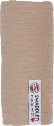 Lodger Swaddler υφασμάτινη πάνα seersucker 70 × 70 cm μπεζ