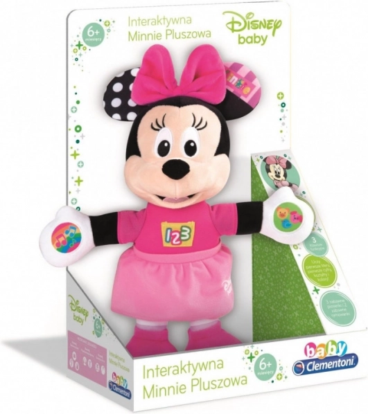 Διαδραστικό λούτρινο παιχνίδι BABY MINNIE Clementoni