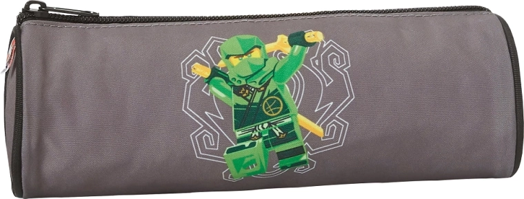 LEGO Ninjago πράσινη στρογγυλή κασετίνα για μολύβια