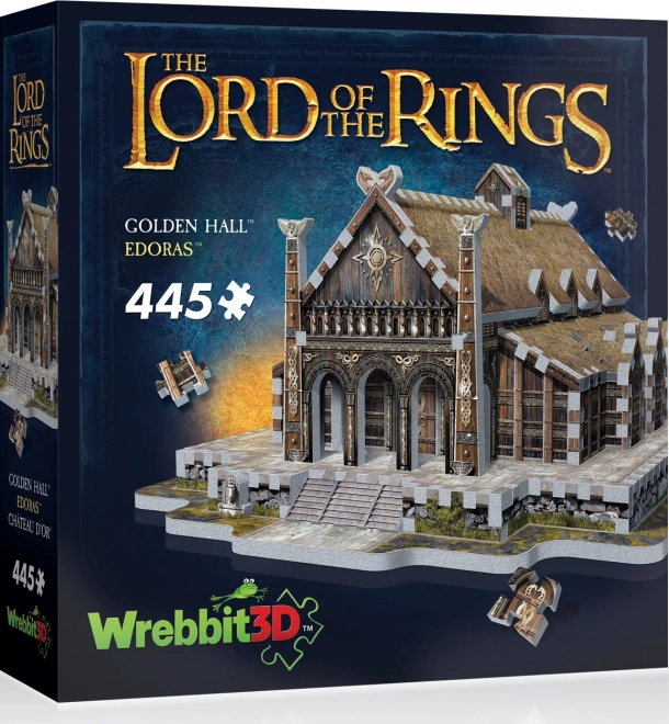WREBBIT 3D παζλ Ο Άρχοντας των Δαχτυλιδιών: Χρυσή Αίθουσα του Έντορας