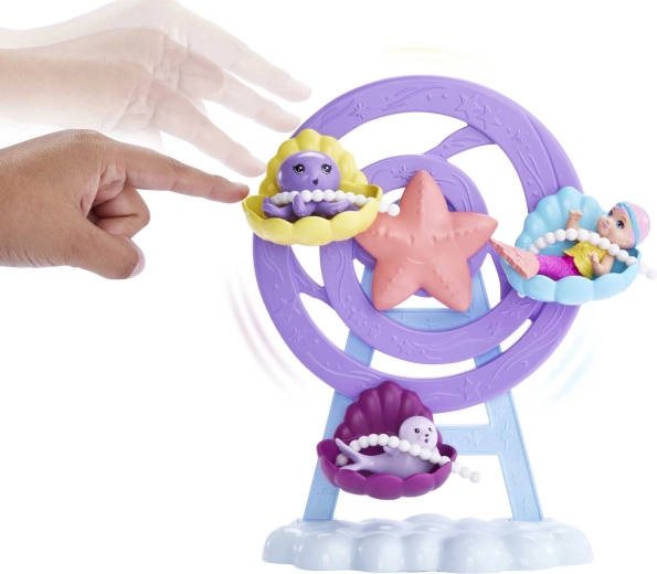 Περιστρεφόμενο καρουζέλ με καθίσματα-κοχύλια