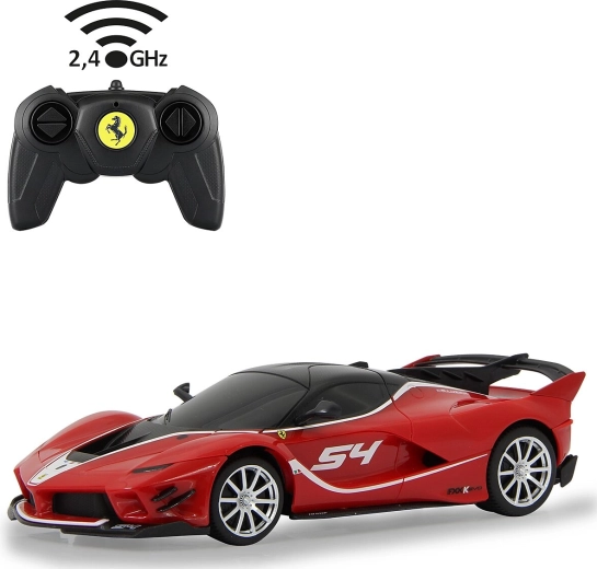 Τηλεκατευθυνόμενο αυτοκίνητο Jamara Ferrari FXX K Evo 1:24, κόκκινο, 2,4 GHz