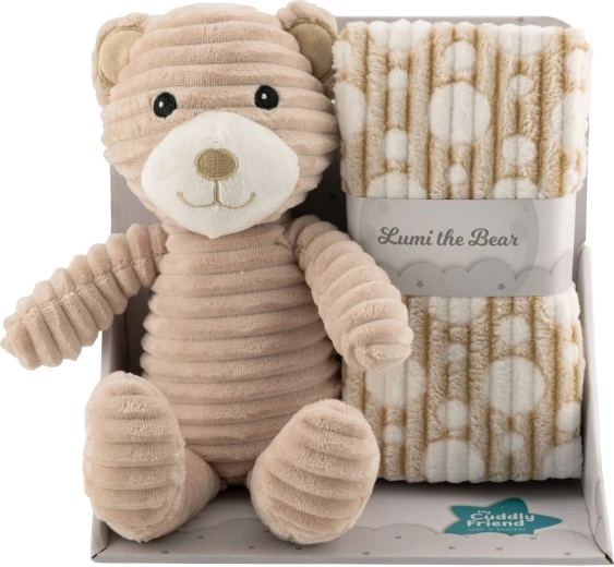 Freeon Free2Play λούτρινο παιχνίδι με κουβέρτα lumi the bear