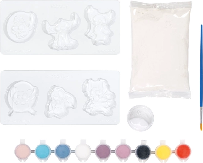 Χυτεύστε και ζωγραφίστε φιγούρες STITCH και ANGEL