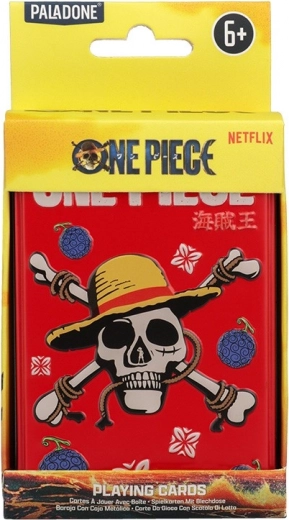 Τράπουλα One Piece σε μεταλλικό κουτί