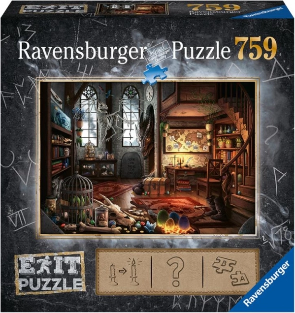 Ravensburger Puzzle Exit: Εργαστήριο Δράκου 759 κομμάτια